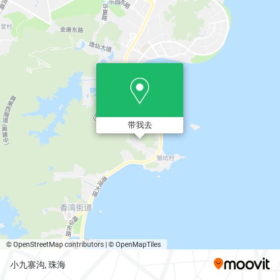 小九寨沟地图