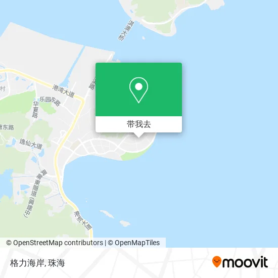 格力海岸地图
