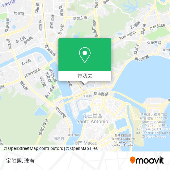 宝胜园地图