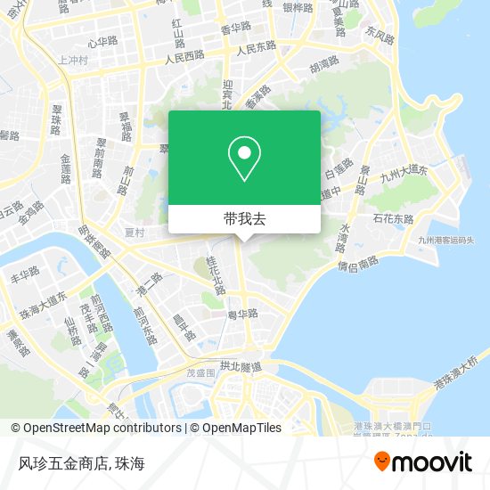 风珍五金商店地图
