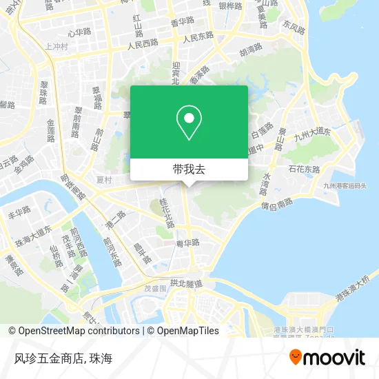 风珍五金商店地图