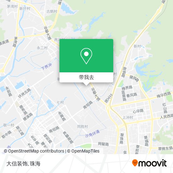 大信装饰地图