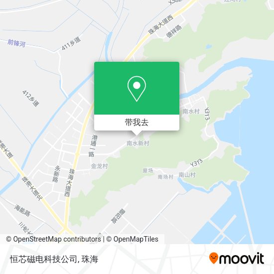 恒芯磁电科技公司地图