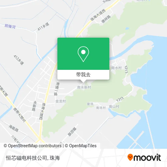 恒芯磁电科技公司地图
