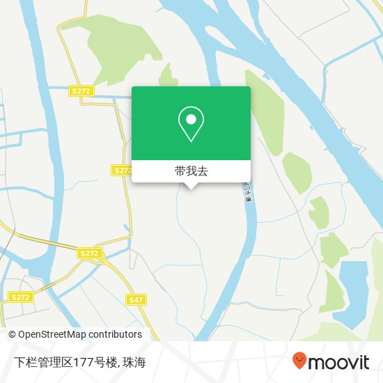 下栏管理区177号楼地图