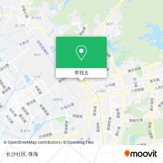 长沙社区地图