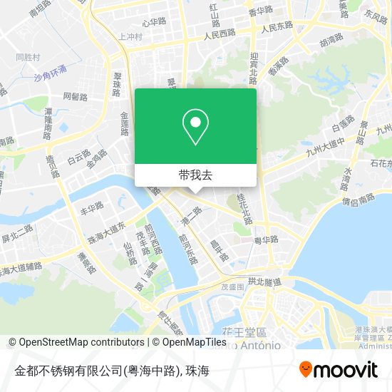 金都不锈钢有限公司(粤海中路)地图