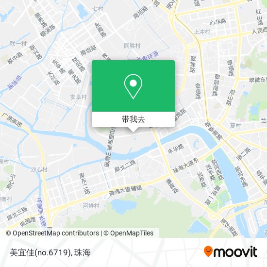 美宜佳(no.6719)地图