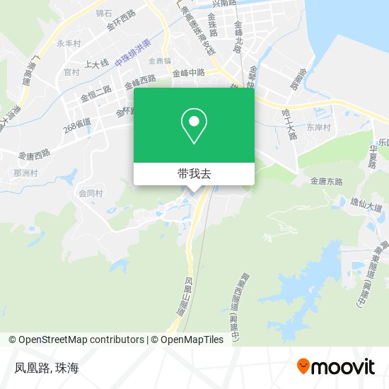 凤凰路地图