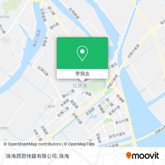 珠海西部传媒有限公司地图