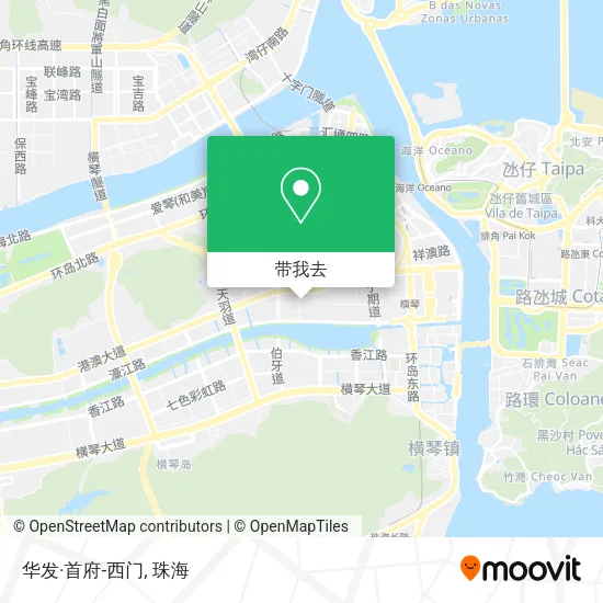 华发·首府-西门地图