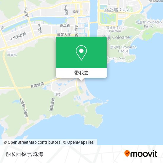 船长西餐厅地图
