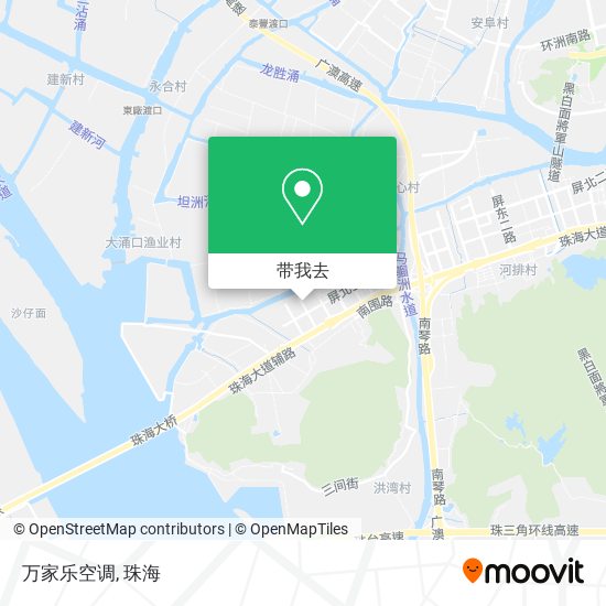 万家乐空调地图