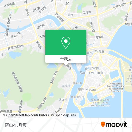 南山村地图