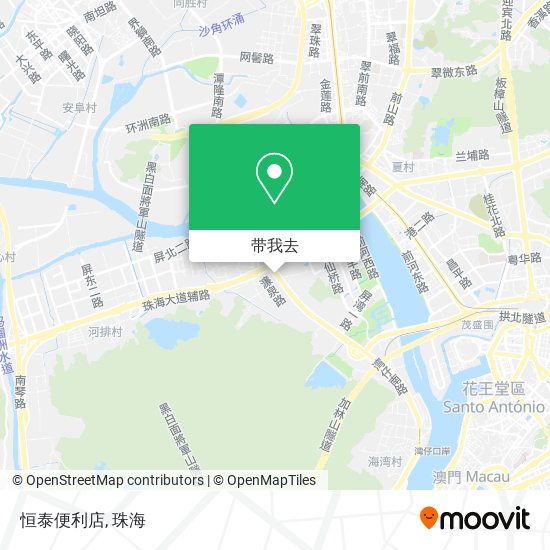恒泰便利店地图