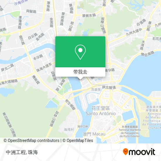 中洲工程地图