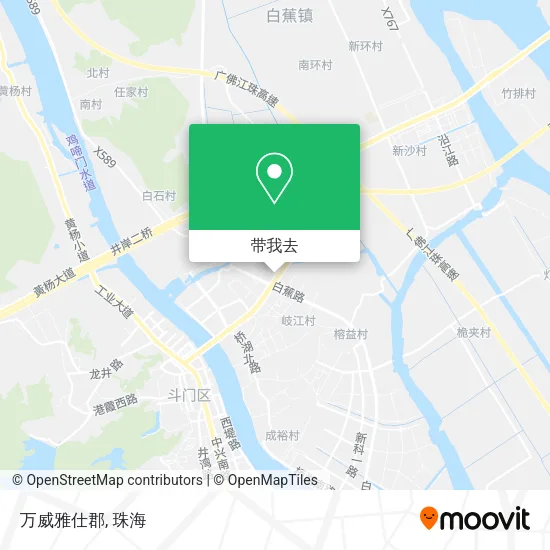 万威雅仕郡地图