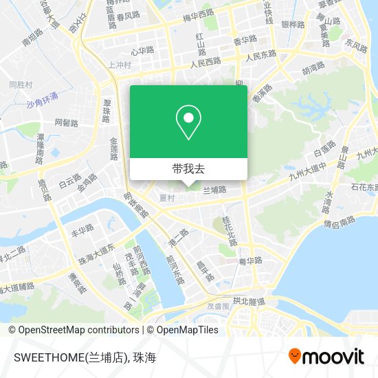 SWEETHOME(兰埔店)地图