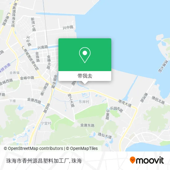 珠海市香州源昌塑料加工厂地图