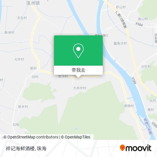 祥记海鲜酒楼地图