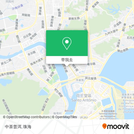 中茶普洱地图
