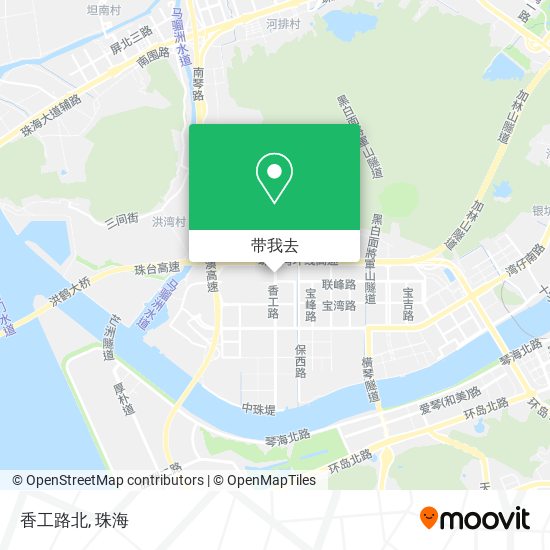 香工路北地图
