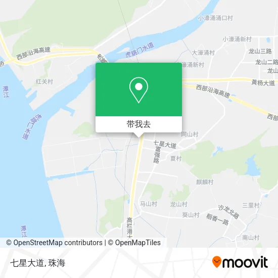 七星大道地图