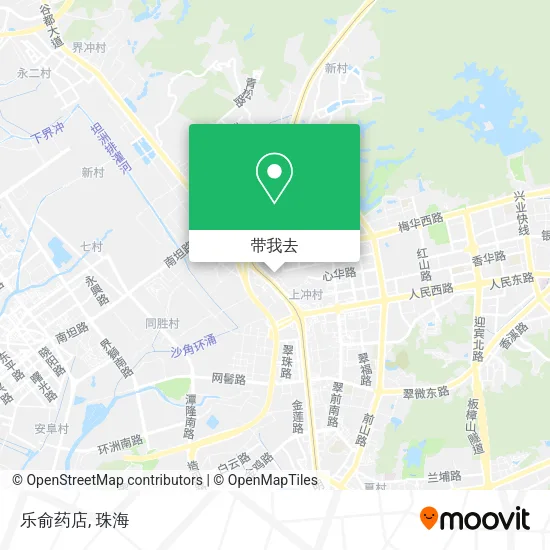乐俞药店地图