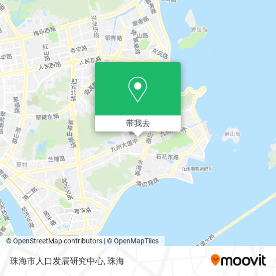 珠海市人口发展研究中心地图