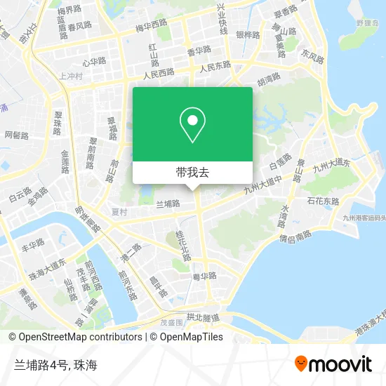 兰埔路4号地图