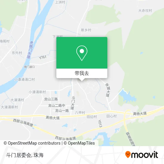 斗门居委会地图