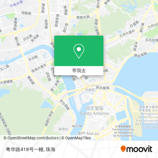 粤华路418号一幢地图