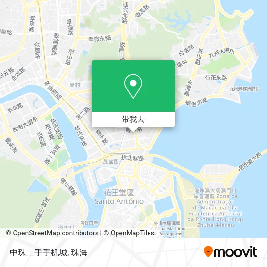 中珠二手手机城地图