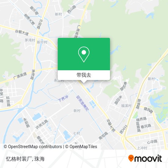 忆格时装厂地图