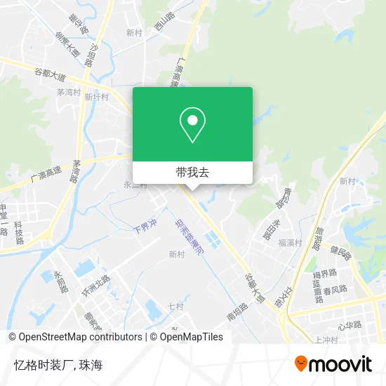 忆格时装厂地图