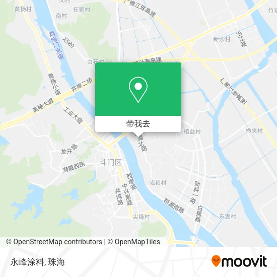 永峰涂料地图