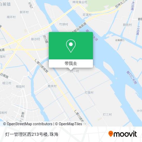 灯一管理区西213号楼地图
