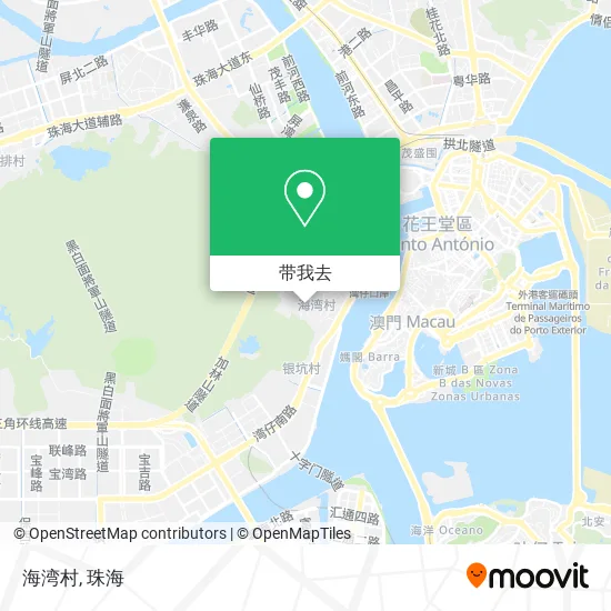 海湾村地图