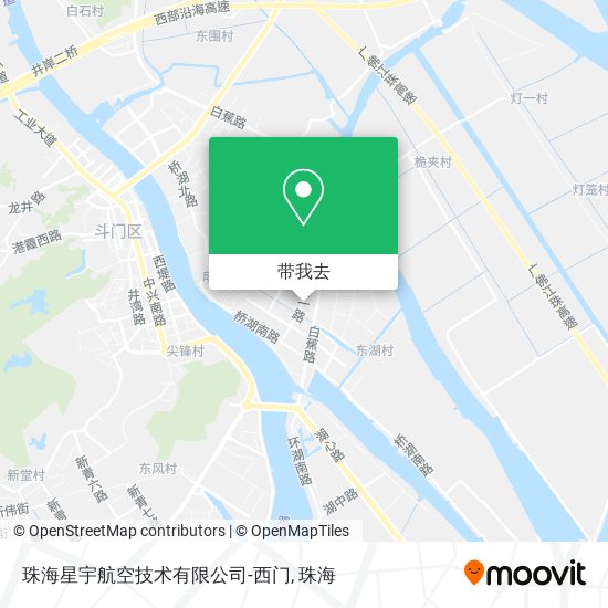 珠海星宇航空技术有限公司-西门地图