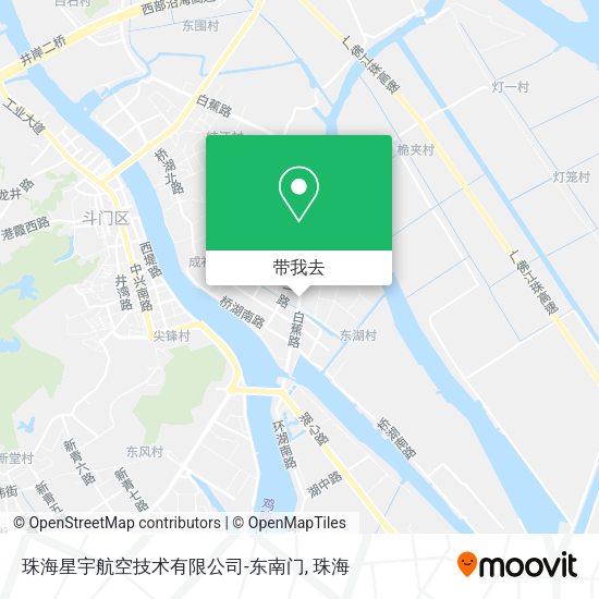 珠海星宇航空技术有限公司-东南门地图