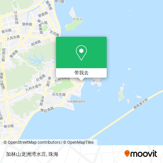 加林山龙洲湾水庄地图