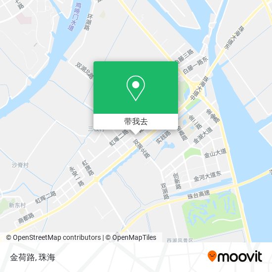 金荷路地图