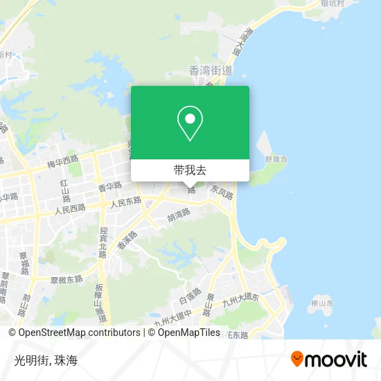 光明街地图