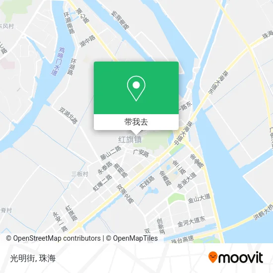 光明街地图