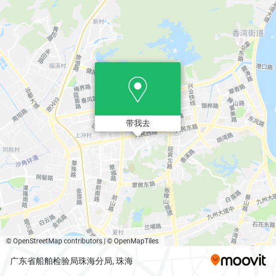 广东省船舶检验局珠海分局地图