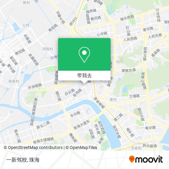 一新驾校地图