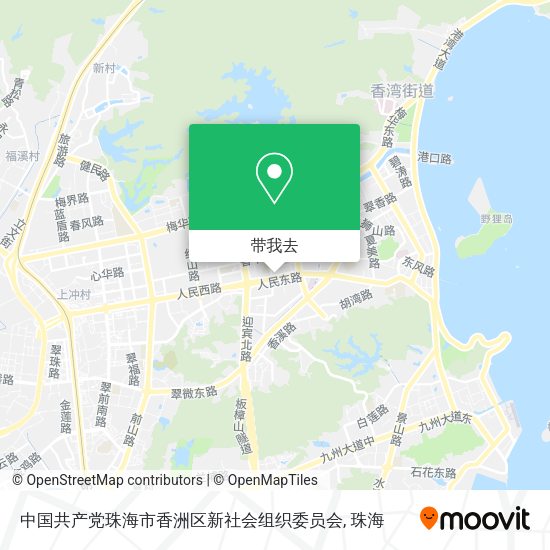 中国共产党珠海市香洲区新社会组织委员会地图