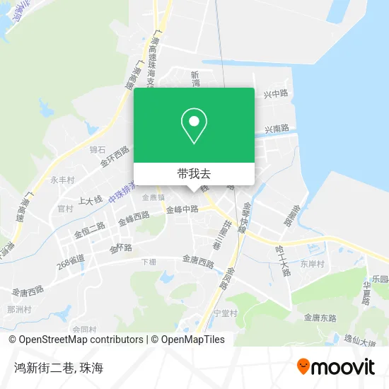 鸿新街二巷地图