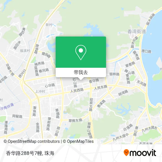 香华路288号7幢地图