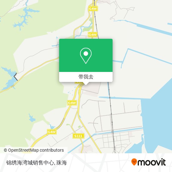 锦绣海湾城销售中心地图